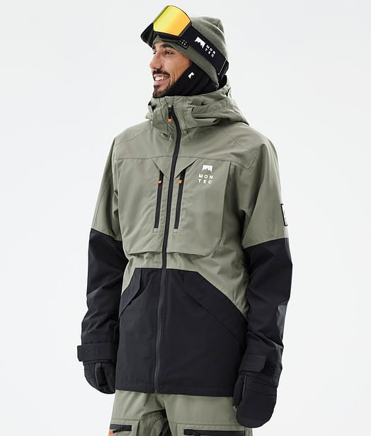 Arch Snowboardjacke Herren Greenish/Black