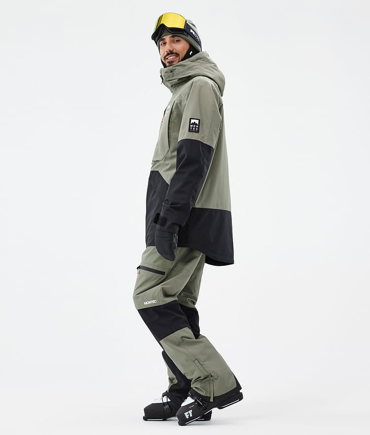 Montec Arch Ski Jacket Men - Greenish/Black