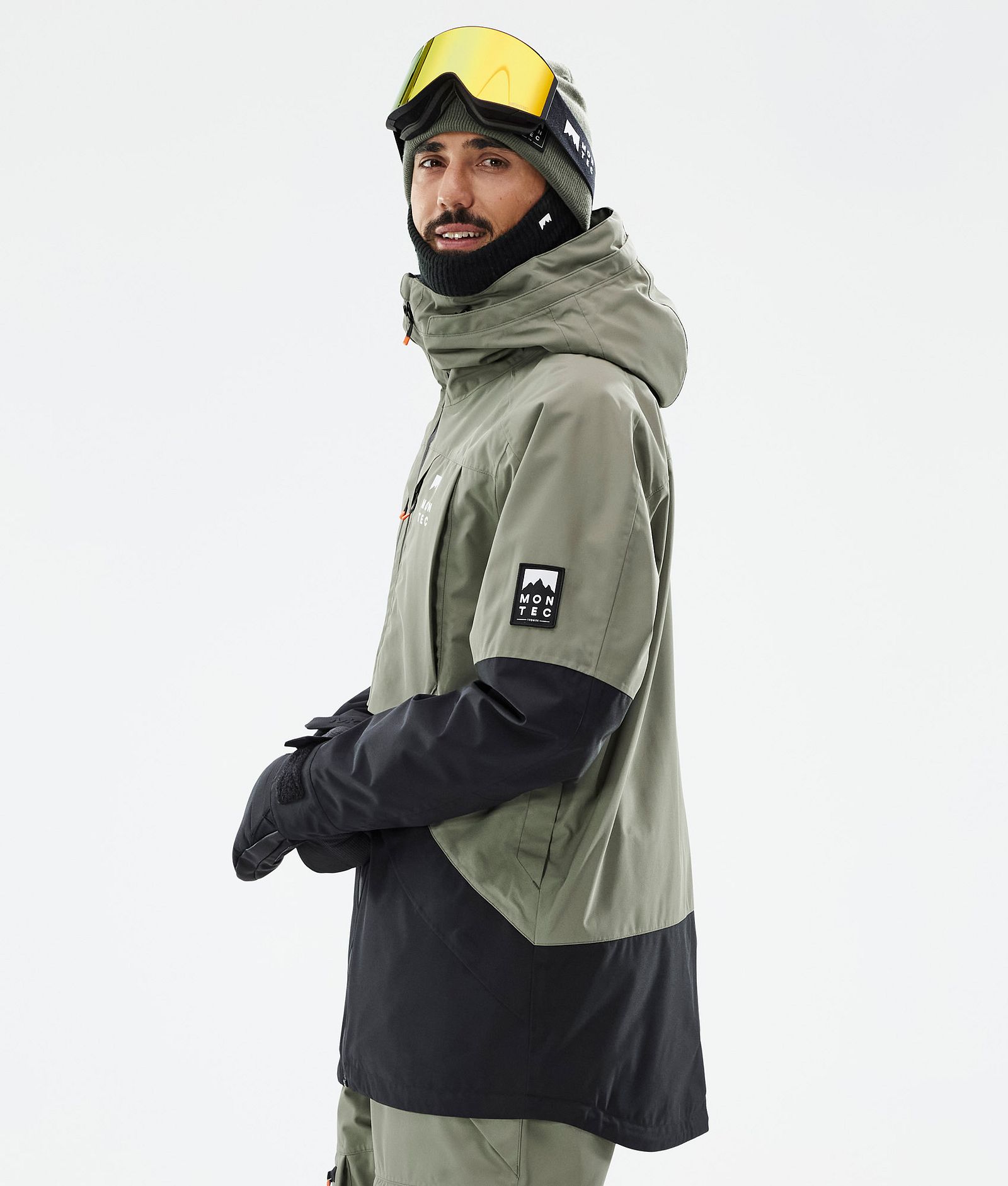 Arch Kurtka Snowboardowa Mężczyźni Greenish/Black, Zdjęcie 6 z 10