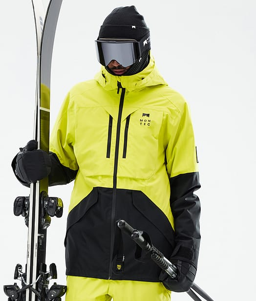 Arch Ski Jacket Men Bright Yellow/Black