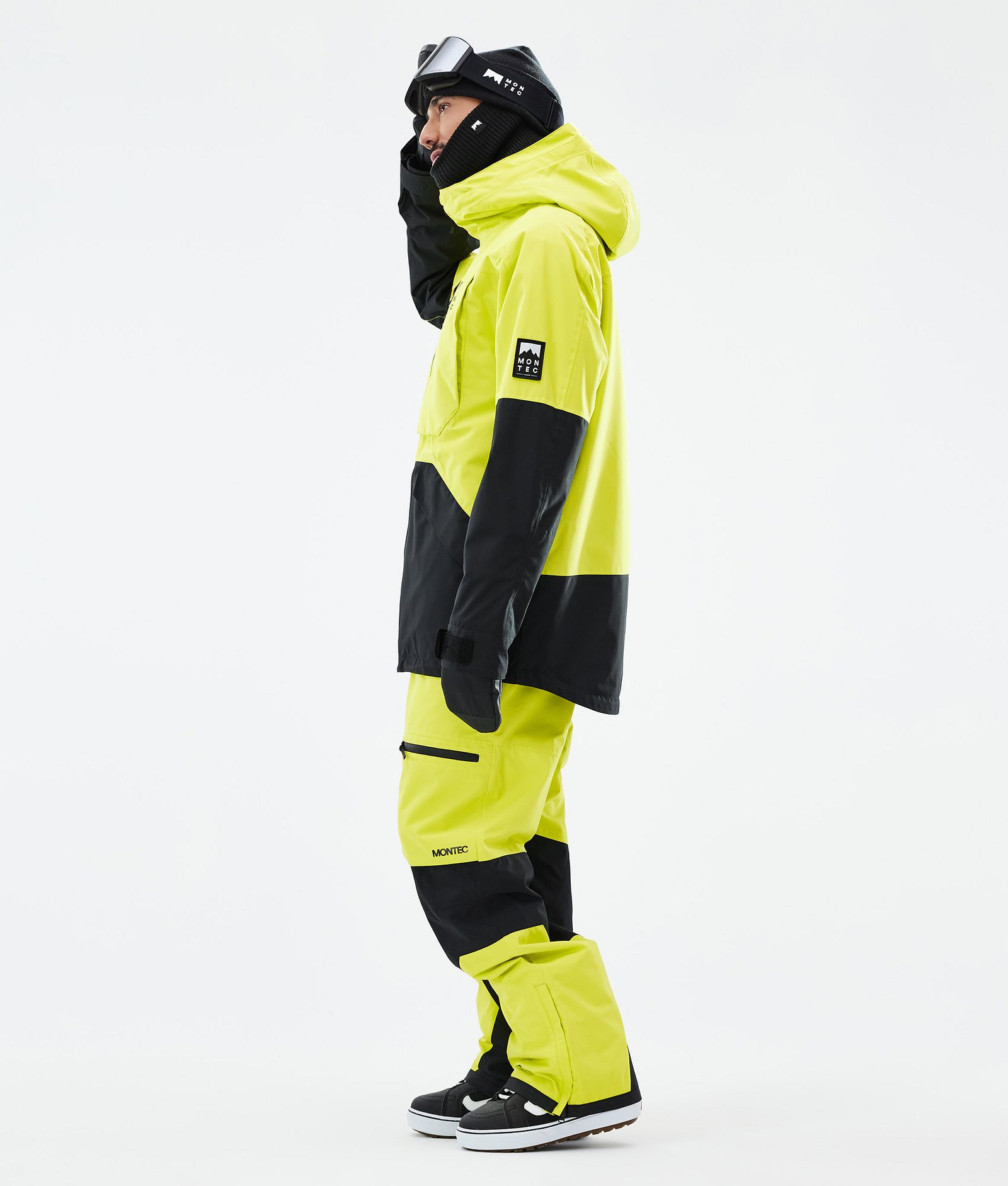 Arch Kurtka Snowboardowa Mężczyźni Bright Yellow/Black, Zdjęcie 4 z 10