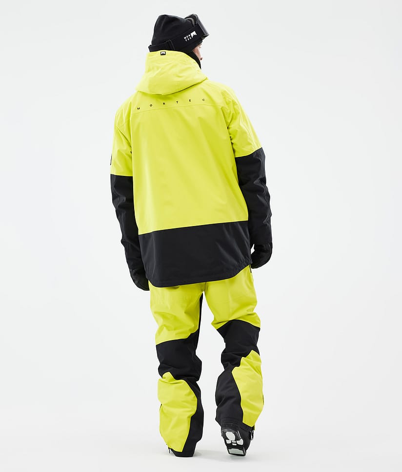 Montec Arch Ski Jacket Men - Bright Yellow/Black