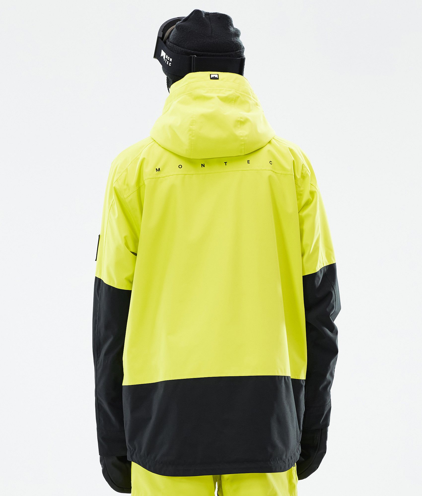 Montec Arch Ski Jacket Men Bright Yellow Black