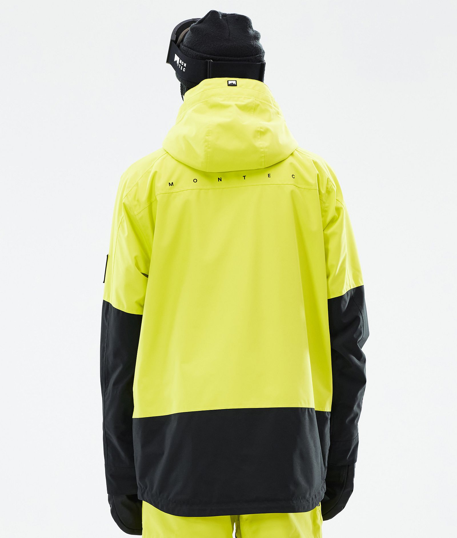 Arch Snowboardjakke Herre Bright Yellow/Black Renewed, Billede 7 af 10