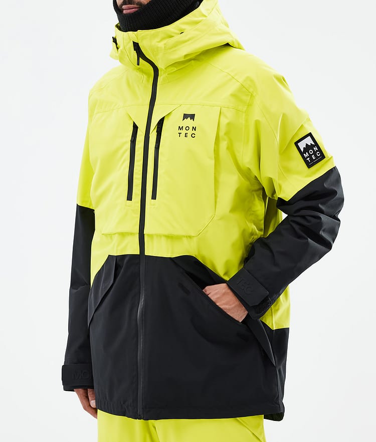 Arch Kurtka Snowboardowa Mężczyźni Bright Yellow/Black, Zdjęcie 8 z 10