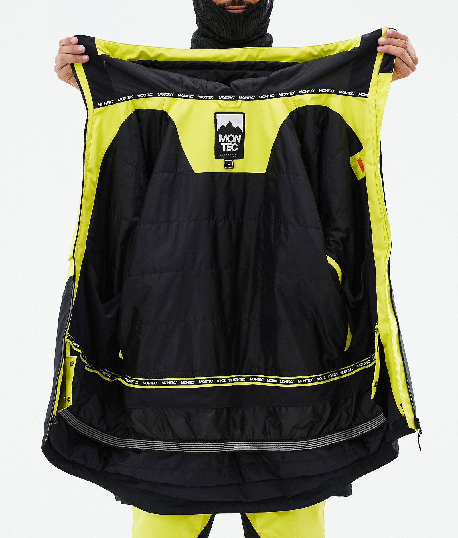 Arch Veste Snowboard Homme Bright Yellow/Black, Image 10 sur 10