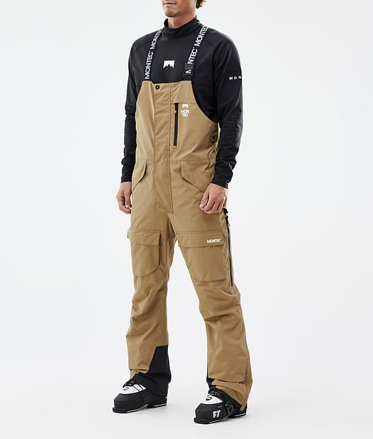 Fawk Ski Pants Men Gold