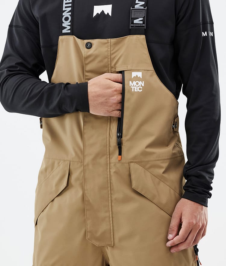 Fawk Pantalones Snowboard Hombre Gold, Imagen 6 de 7