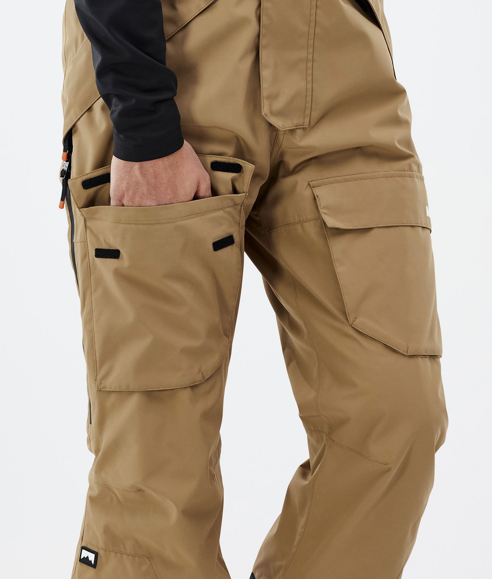 Fawk Pantalon de Snowboard Homme Gold, Image 7 sur 7