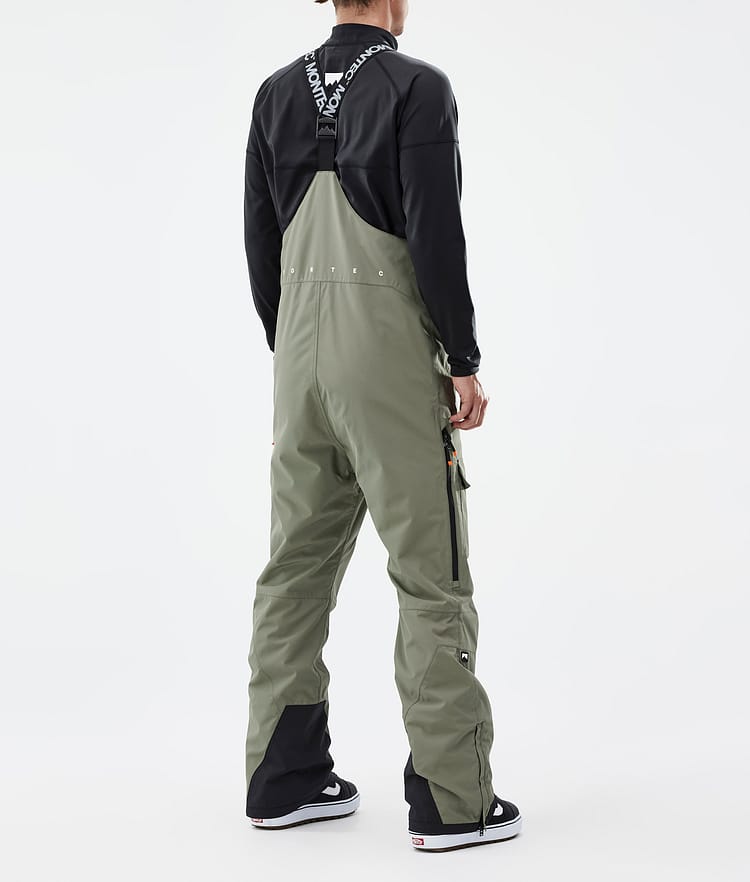 Fawk Snowboard Pants Men Greenish, Image 4 of 7