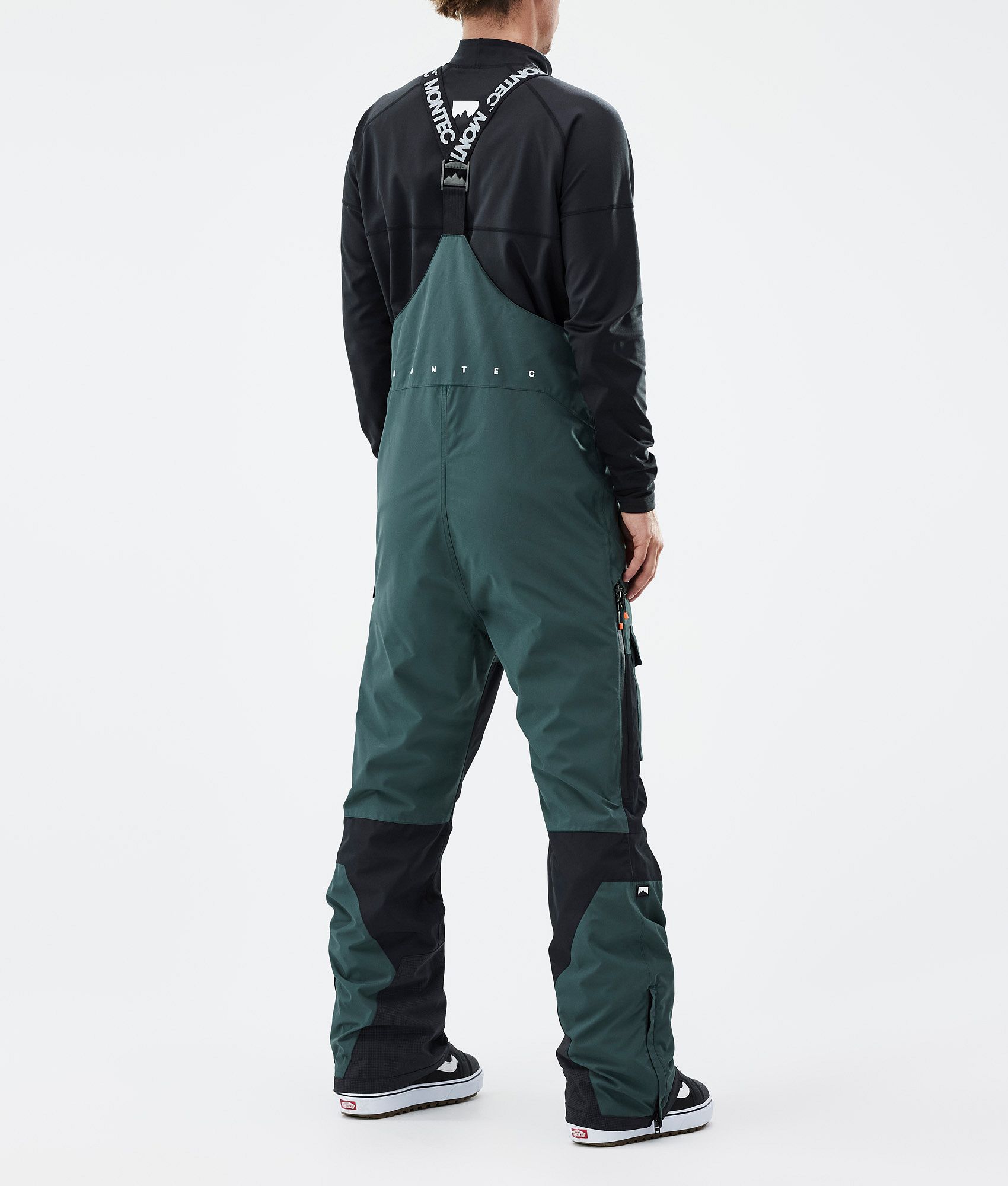 Mens snow pants hot sale with suspenders