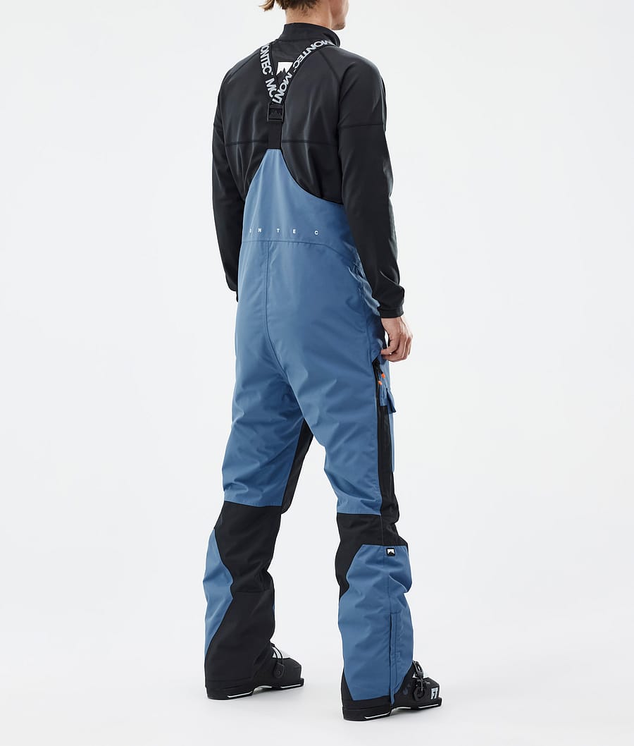 Montec Fawk Ski Pants Men Blue Steel/Black | Montecwear UK