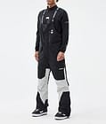 Fawk Pantalon de Snowboard Homme Black/Light Grey, Image 1 sur 7