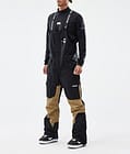 Fawk Pantalon de Snowboard Homme Black/Gold, Image 1 sur 7