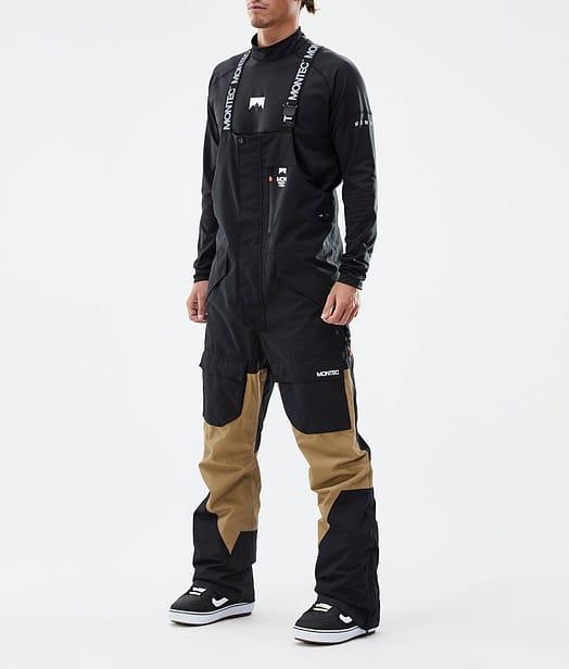 Fawk Snowboardbyxa Herr Black/Gold