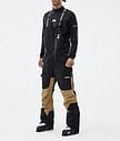 Fawk Pantaloni Sci Uomo Black/Gold