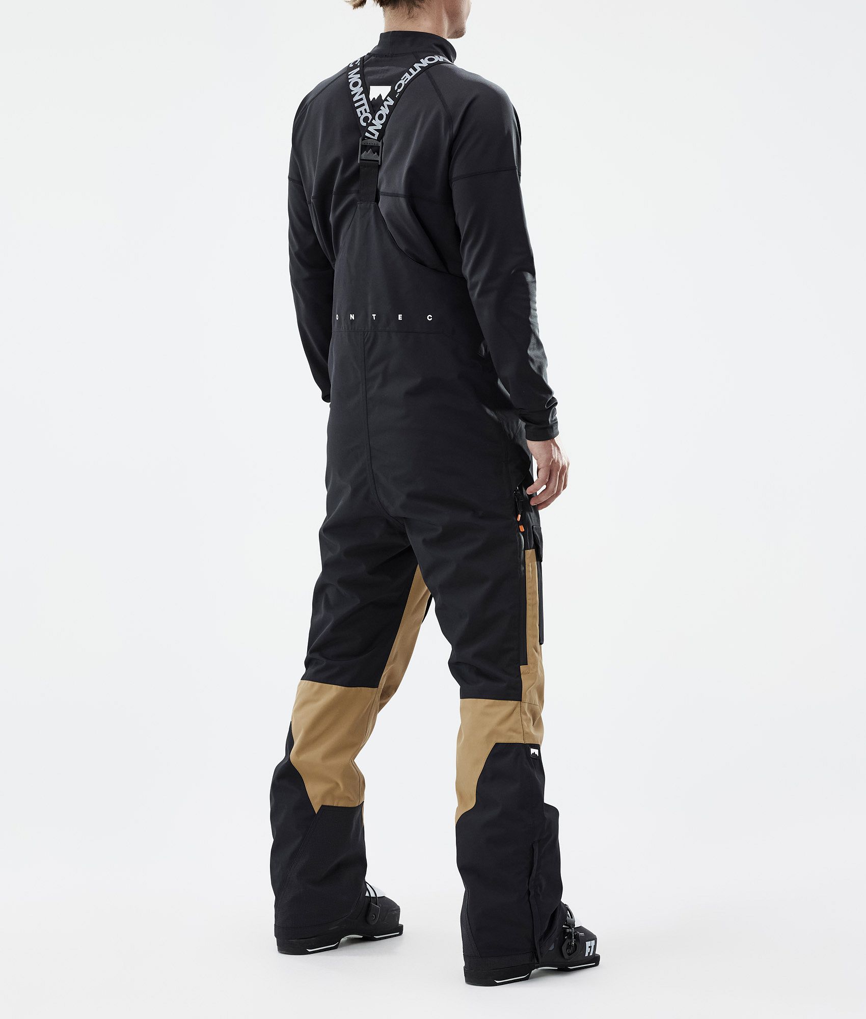 Montec Fawk スキーパンツ メンズ Black/Gold - 黒 | Montecwear.com