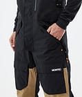 Fawk Pantalon de Snowboard Homme Black/Gold, Image 5 sur 7