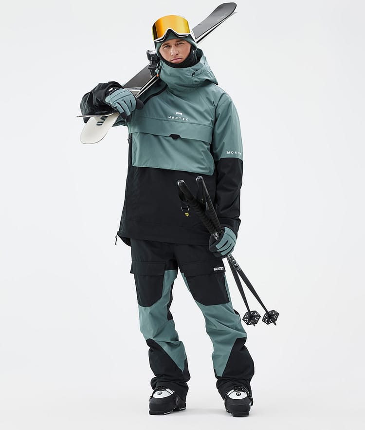 Montec Fawk ski pants bibs Men's XS used excellent condition