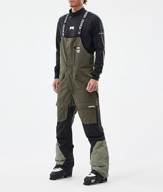 Fawk Ski Pants Men Olive Green/Black/Greenish