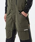 Fawk Snowboard Pants Men Olive Green/Black/Greenish, Image 5 of 7