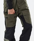 Fawk Snowboard Pants Men Olive Green/Black/Greenish, Image 7 of 7