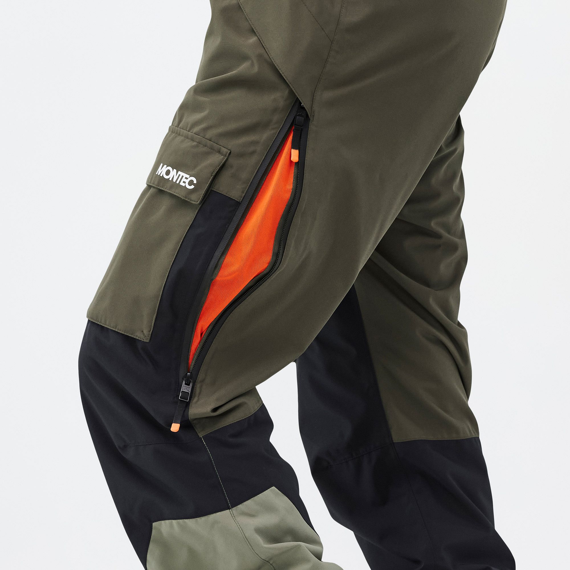 Montec Fawk Ski Pants Men Olive Green/Black/Greenish | Montecwear.com