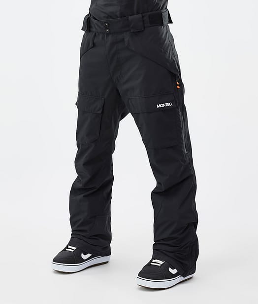 Kirin Pantaloni Snowboard Uomo Black