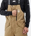 Fawk Ski Pants Men Gold/Black, Image 6 of 7