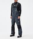 Fawk Ski Pants Men Metal Blue/Black