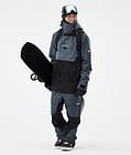 Fawk Snowboard Pants Men Metal Blue/Black, Image 2 of 7