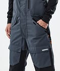 Fawk Snowboard Pants Men Metal Blue/Black, Image 5 of 7