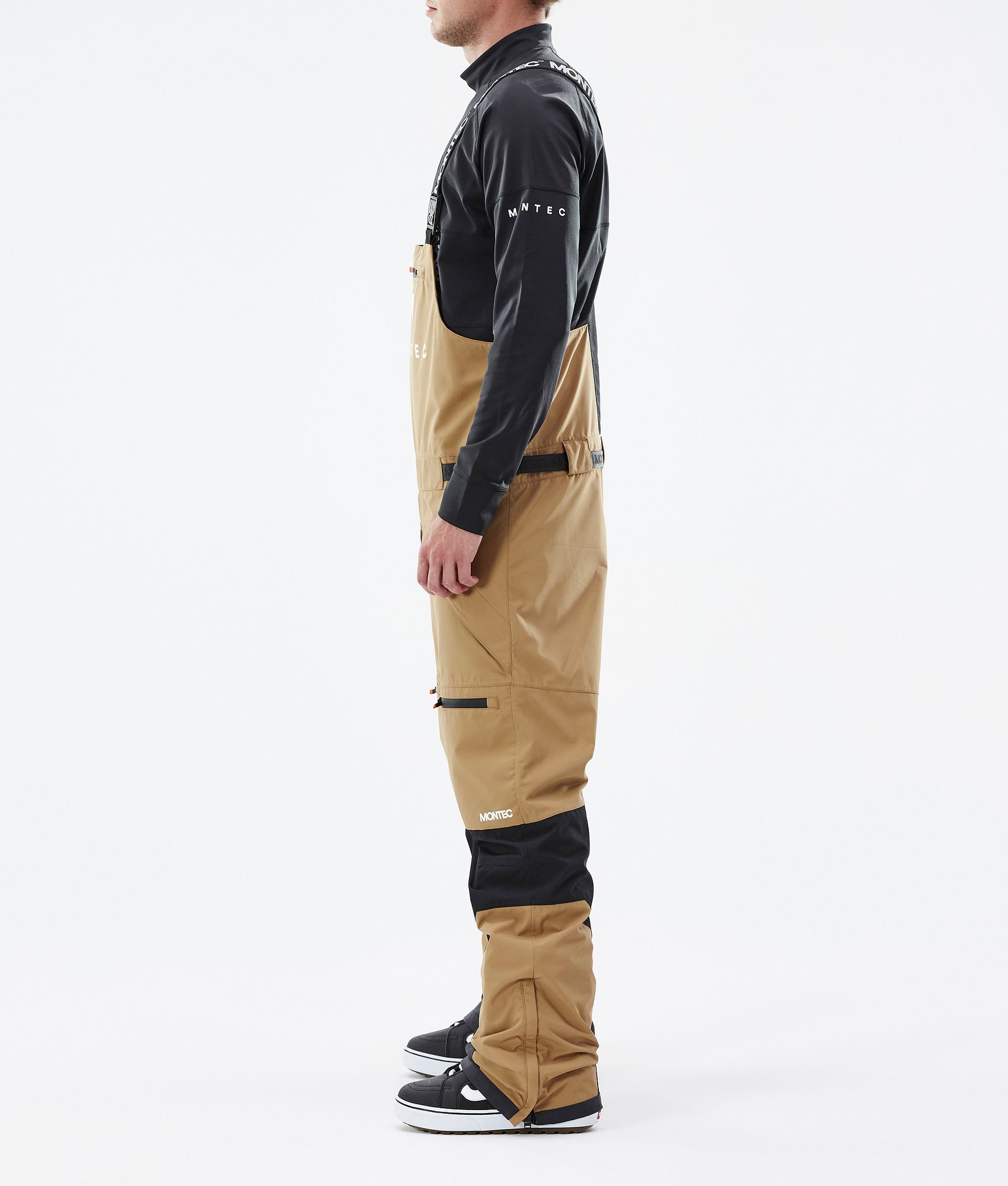 Montec Arch Pantalon de Snowboard Homme Gold Black