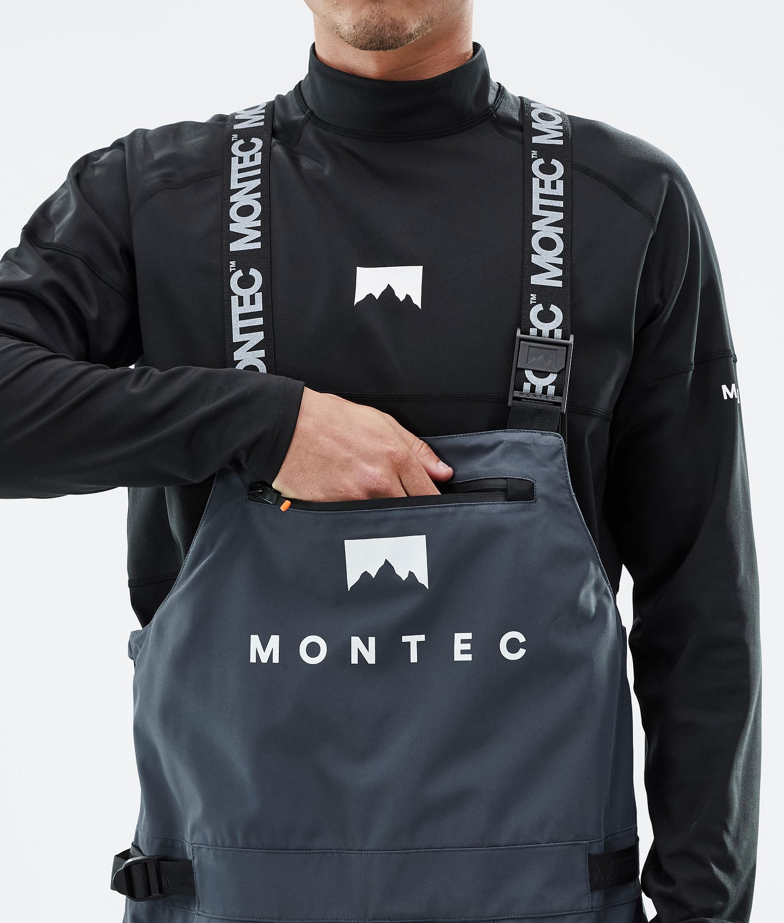 Montec Arch Pantaloni Snowboard Uomo Black - Nero