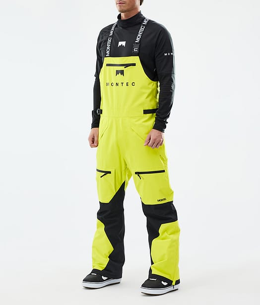 Arch スノボ パンツ メンズ Bright Yellow/Black
