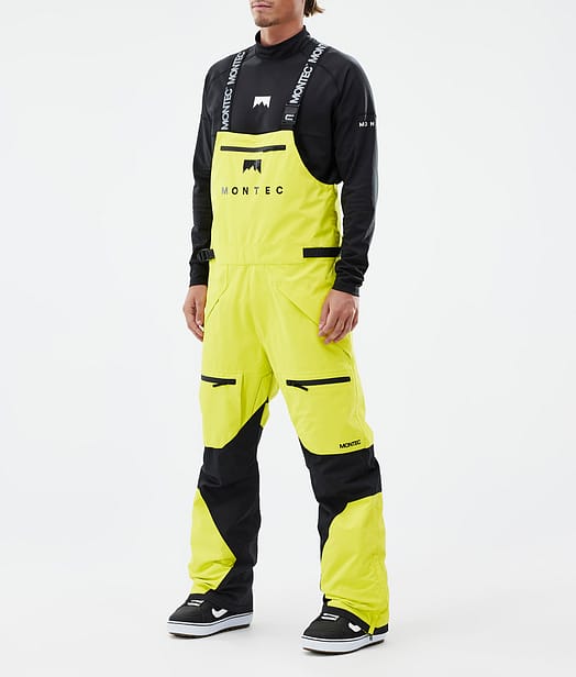 Arch Spodnie Snowboardowe Mężczyźni Bright Yellow/Black