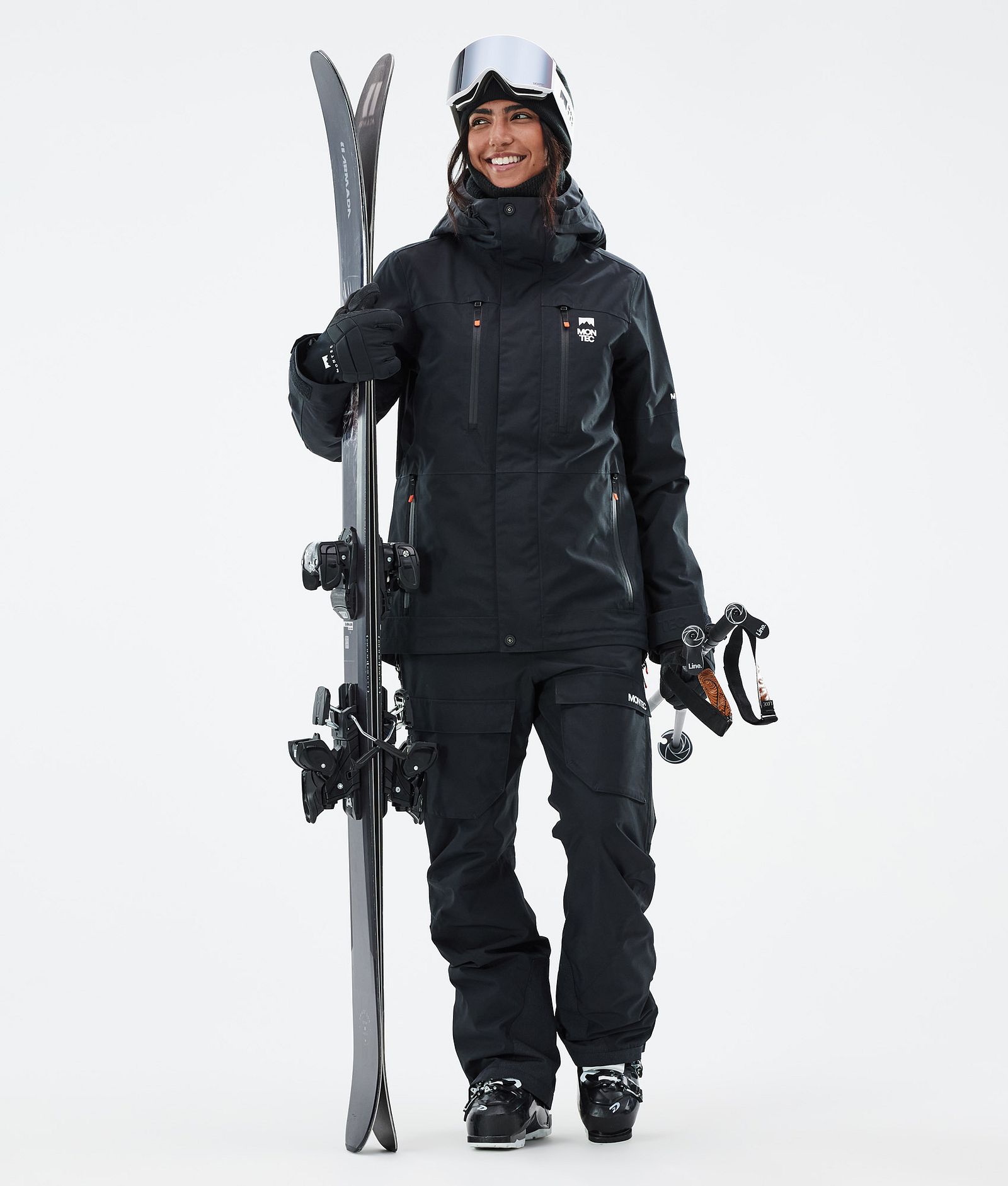 Fawk W Veste de Ski Femme Black, Image 2 sur 9