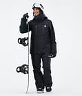 Fawk W Snowboardjacka Dam Black, Bild 3 av 10