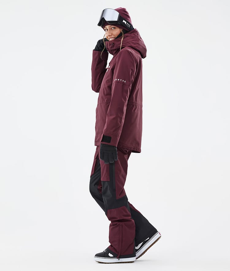 Fawk W スノーボードジャケット レディース Burgundy, 画像4 / 10