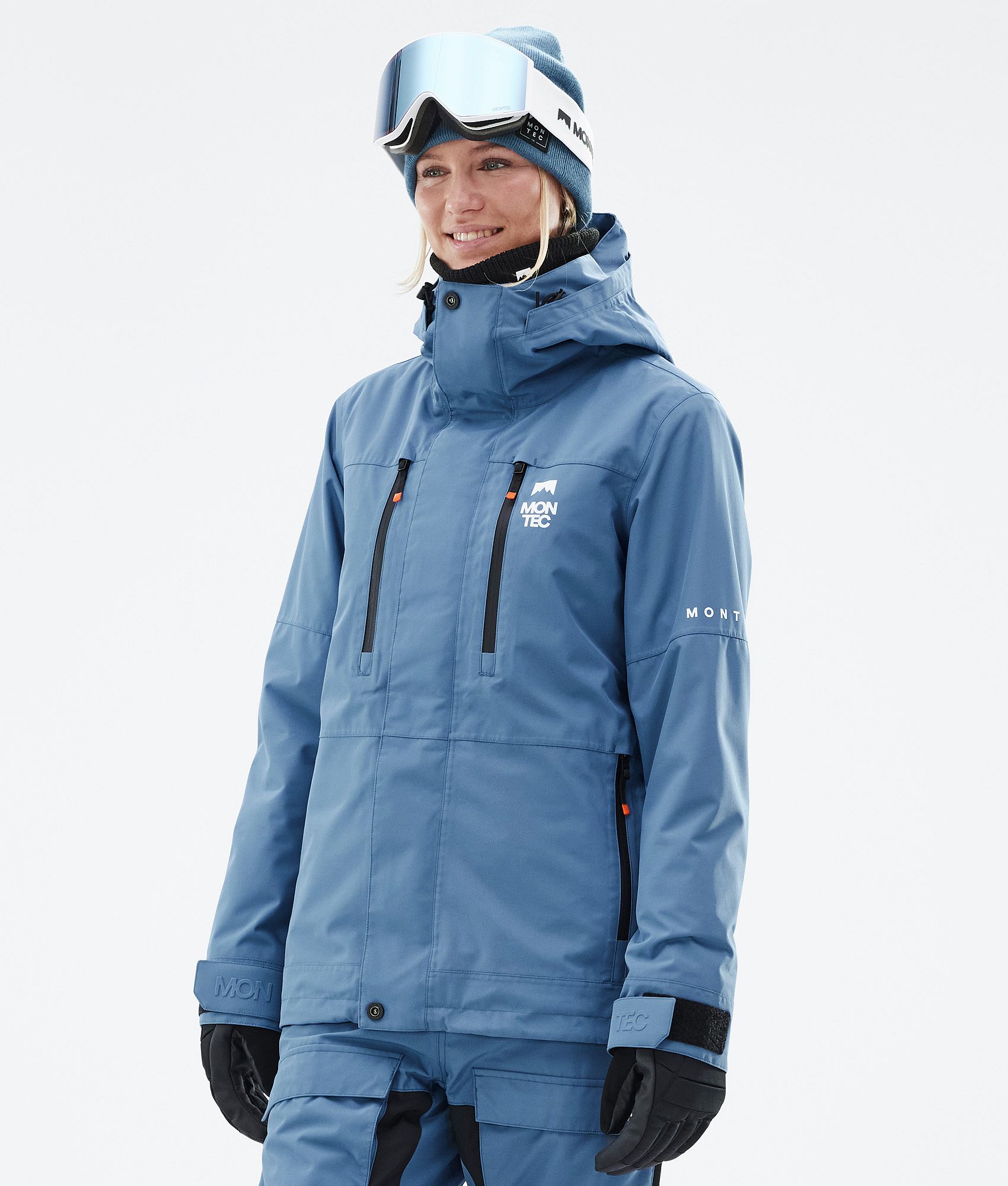 Montec Fawk W Ski Jacket Women Blue Steel | Montecwear.com