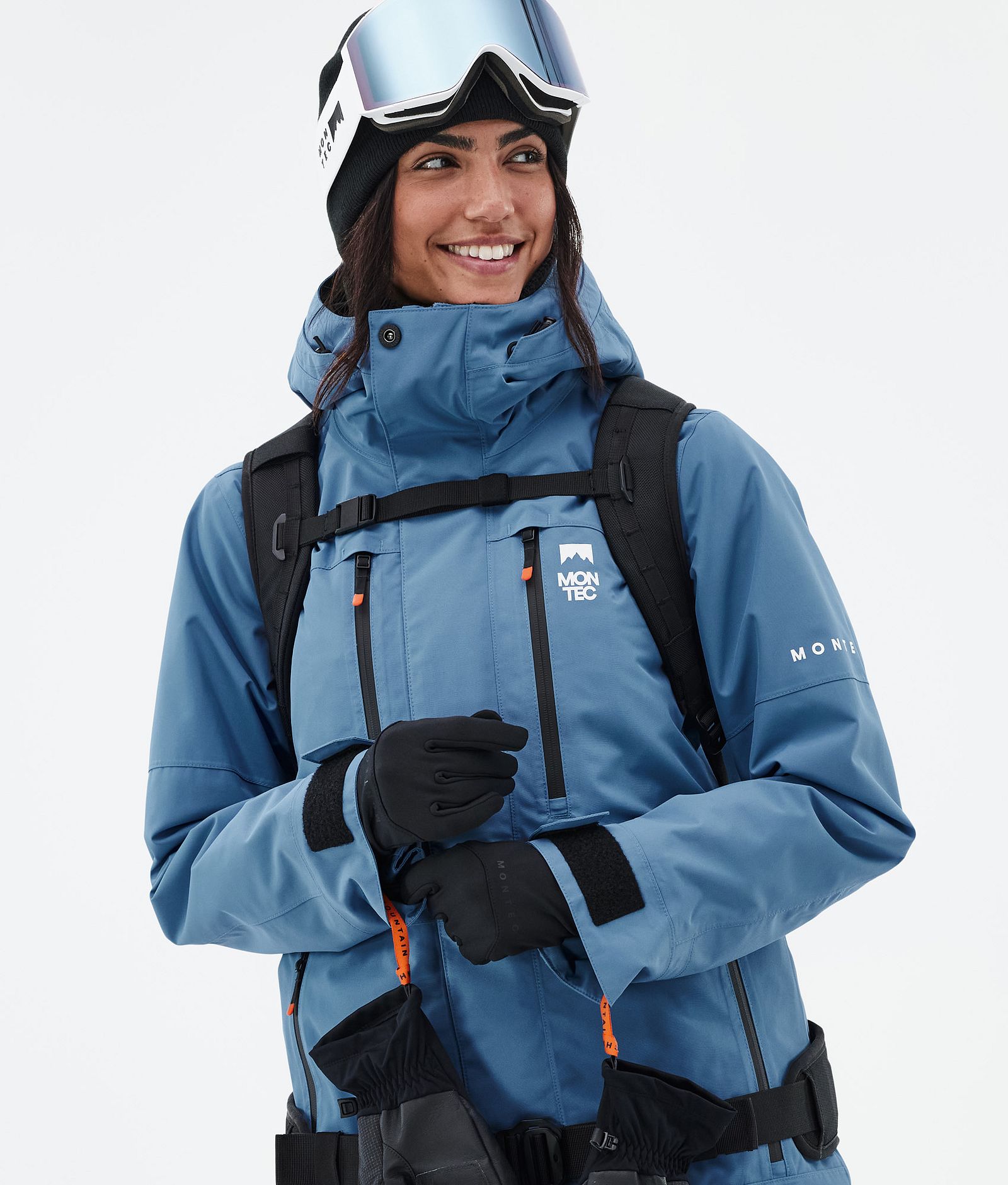 Fawk W Snowboardjacke Damen Blue Steel, Bild 2 von 10