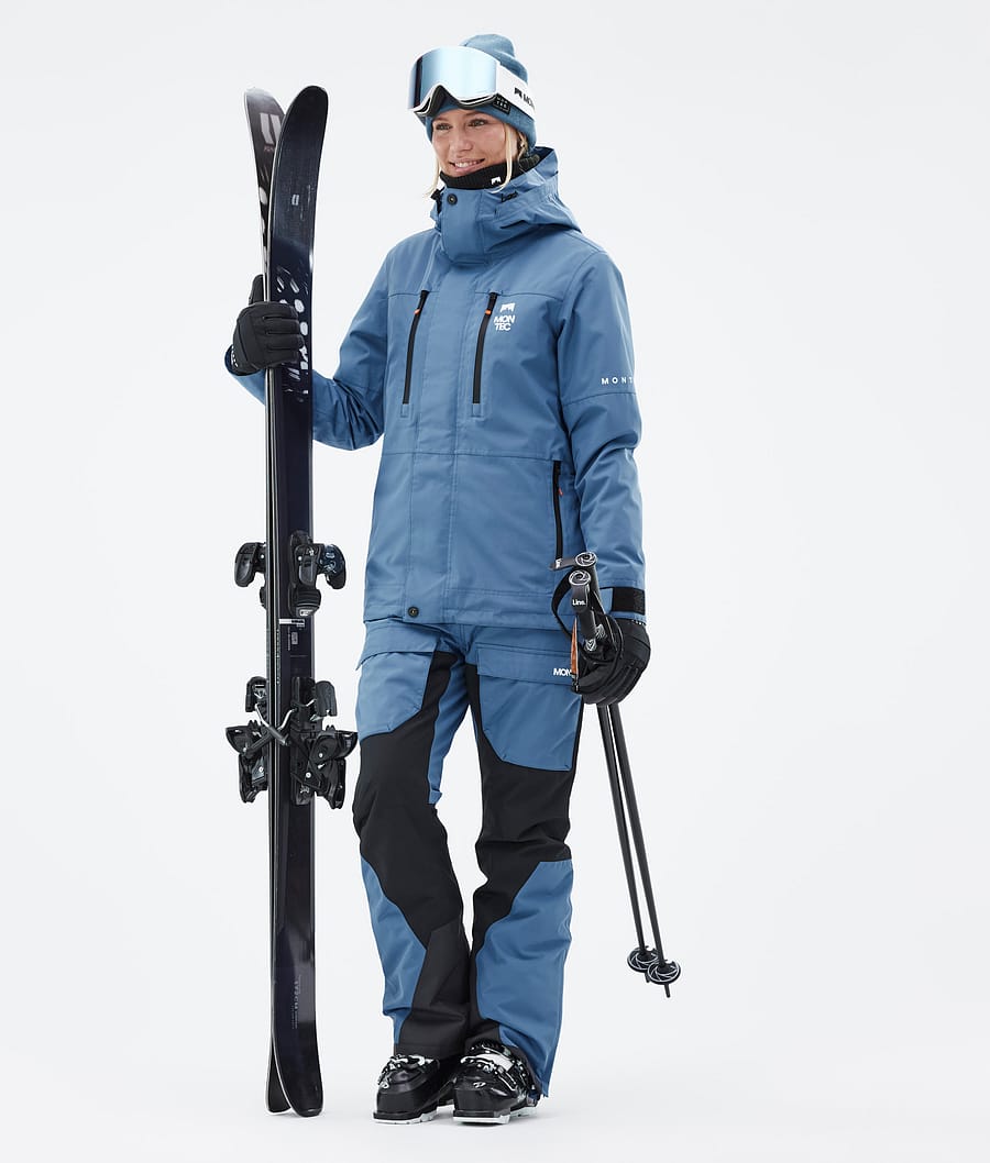 Montec Fawk W Ski Jacket Women Blue Steel | Montecwear.com