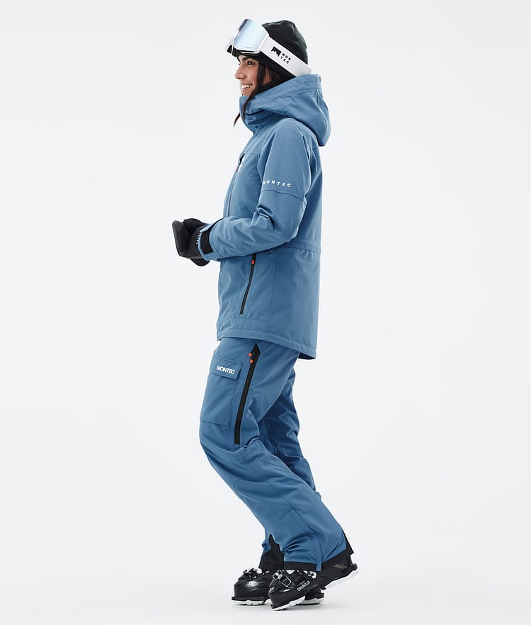 Fawk W Ski Jacket Women Blue Steel, Image 3 of 9