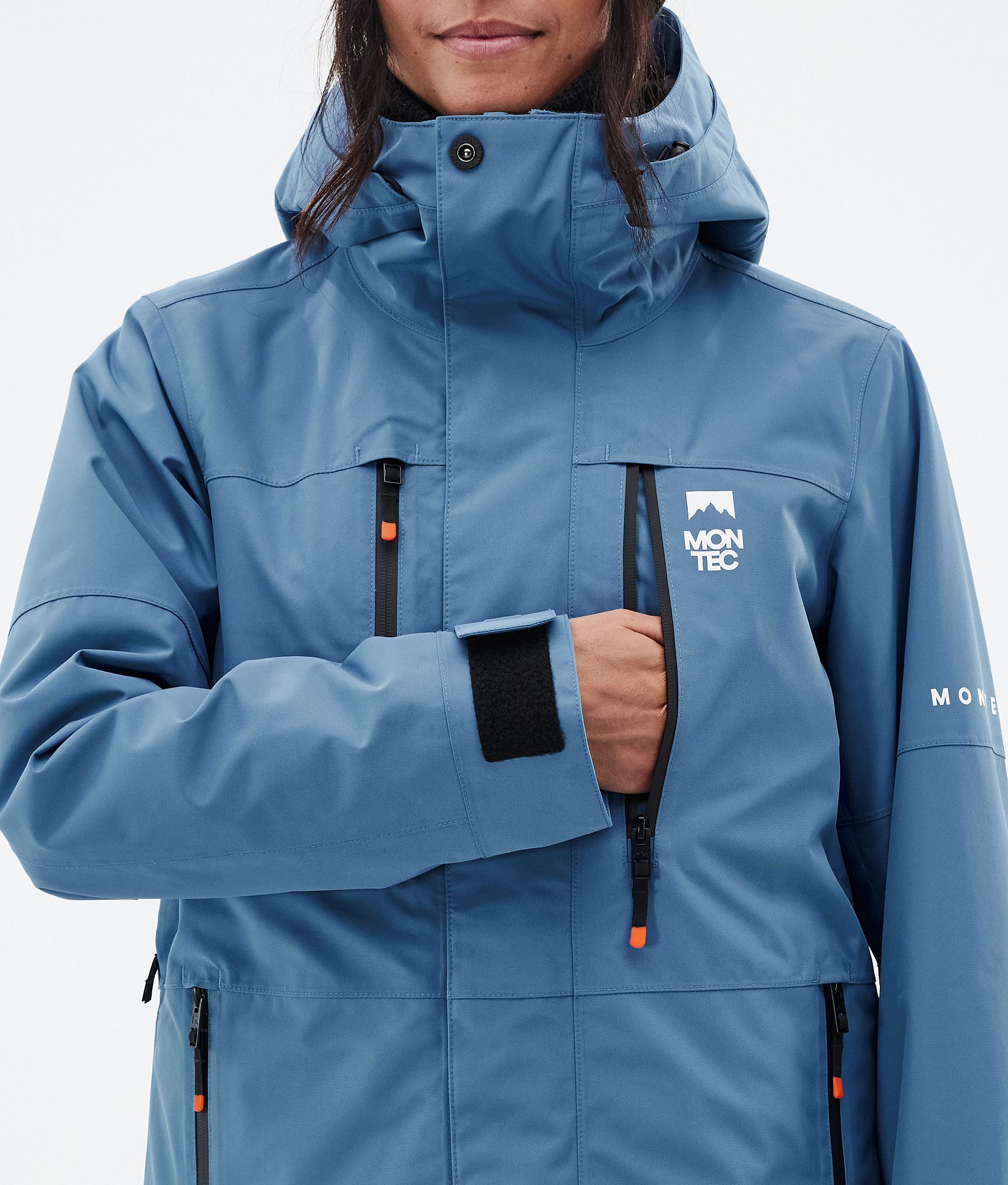 Montec Fawk W Veste Snowboard Femme Blue Steel Bleu Montecwear CA