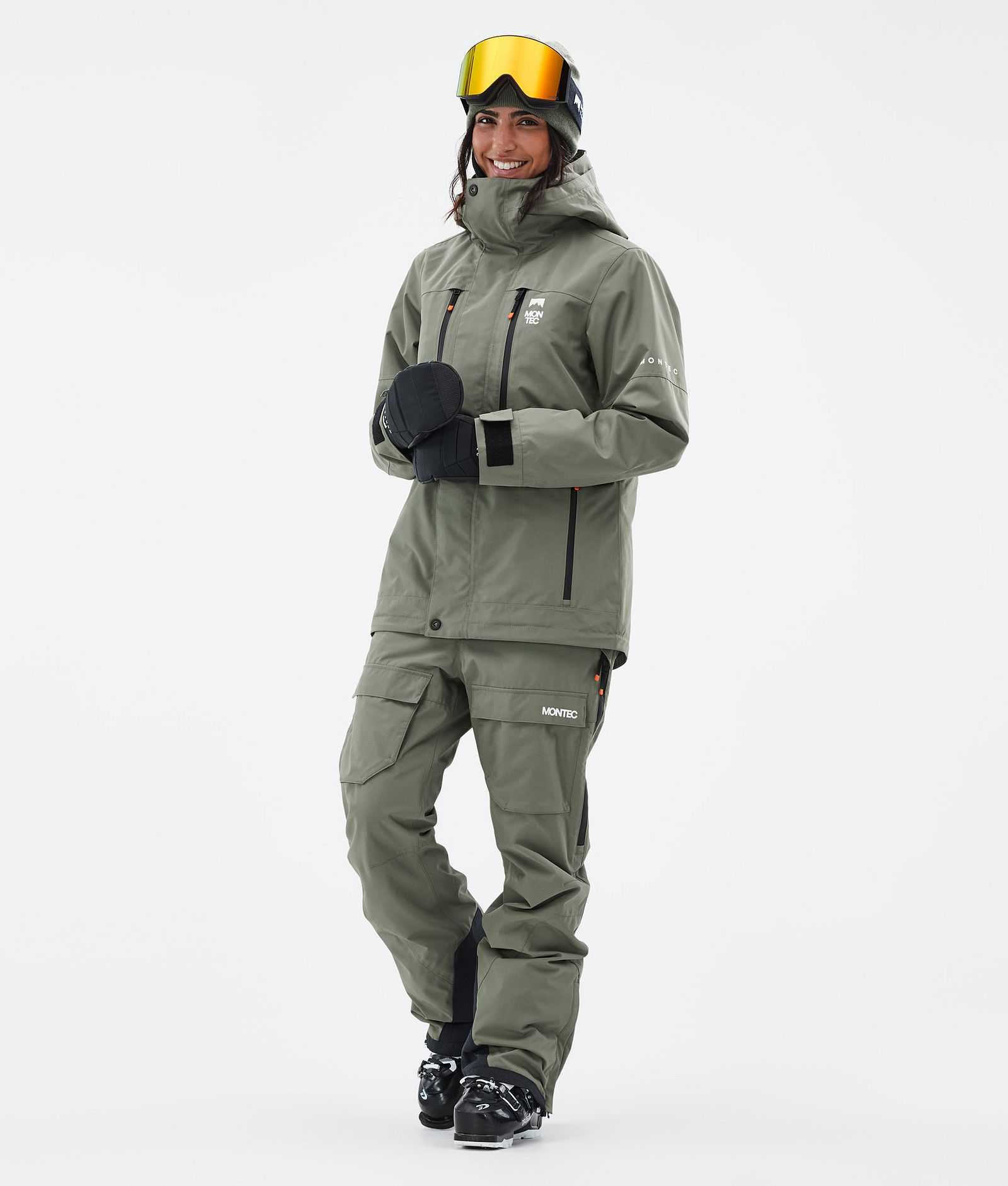 Fawk W Veste de Ski Femme Greenish, Image 2 sur 9