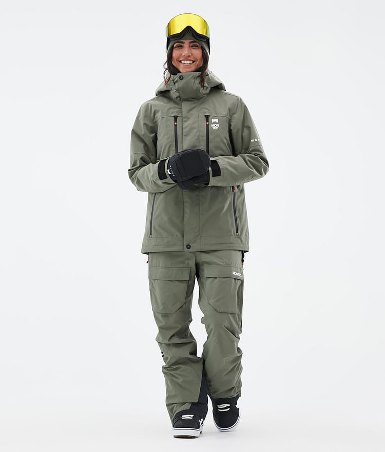 Fawk W Veste Snowboard Femme Greenish, Image 2 sur 9