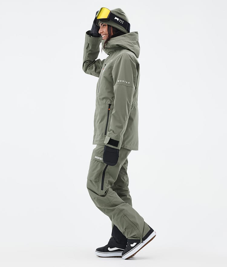 Fawk W Veste Snowboard Femme Greenish, Image 4 sur 10