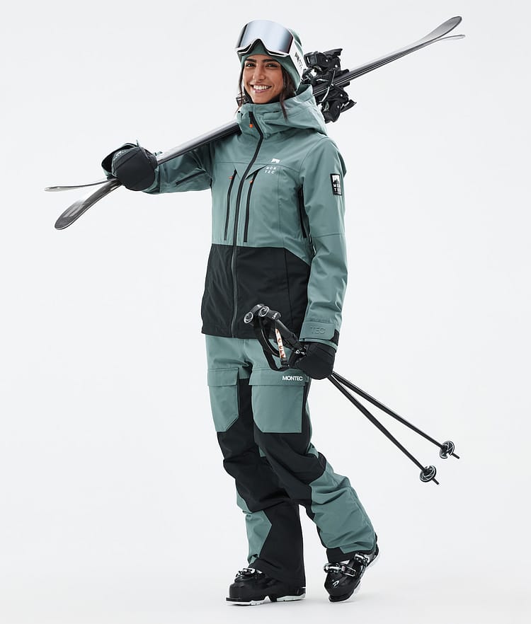 Moss W Ski Jacket Women Atlantic/Black, Image 2 of 9