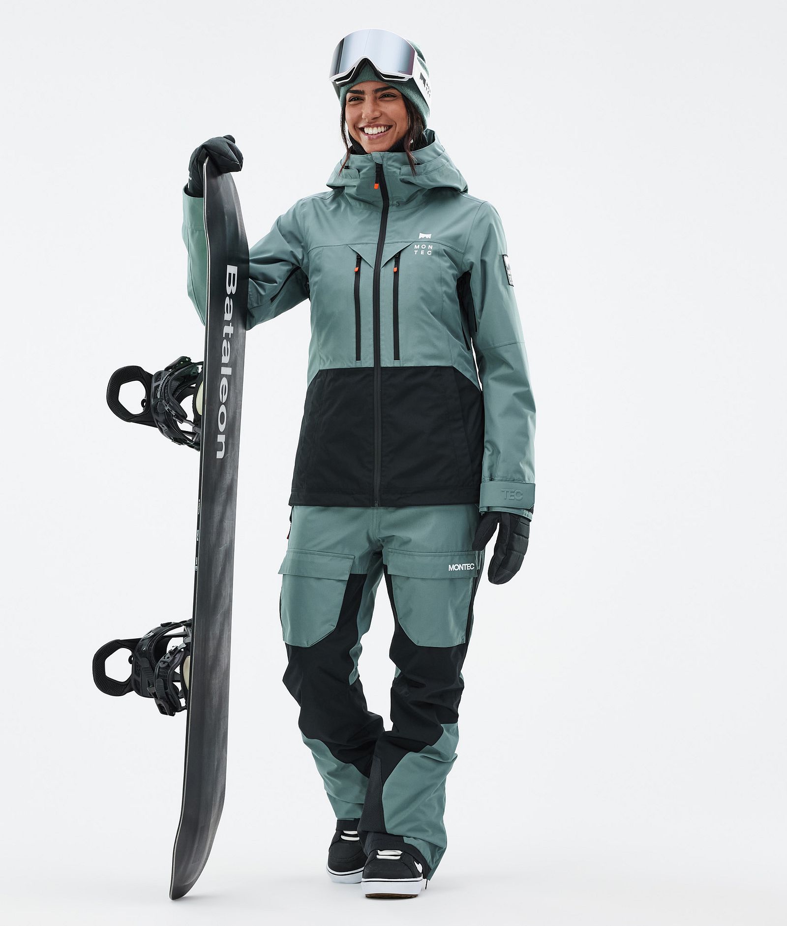 Moss W Veste Snowboard Femme Atlantic/Black Renewed, Image 3 sur 10