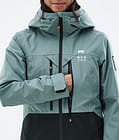 Moss W Ski Jacket Women Atlantic/Black, Image 9 of 10